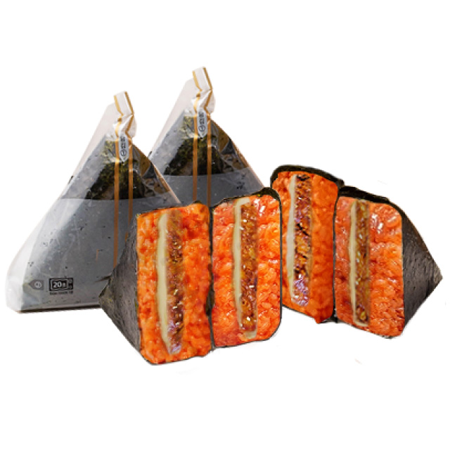 Cheese Dak-Galbi Triangle Kimbap