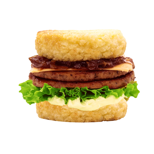 Double Cheese Rice Burger